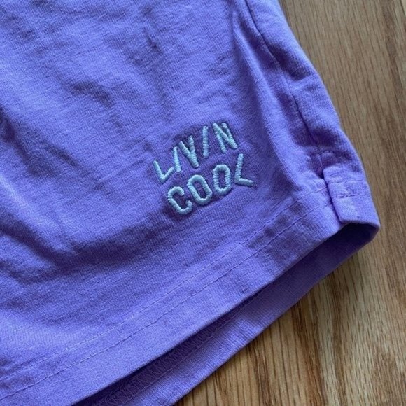 NEW LIVIN COOL ESSENTIAL LILAC SHORTS SZ XS - Picture 4 of 7